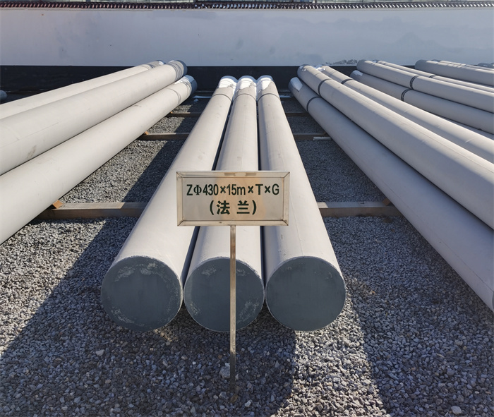 猇亭430×15米×T×G砼电力电杆