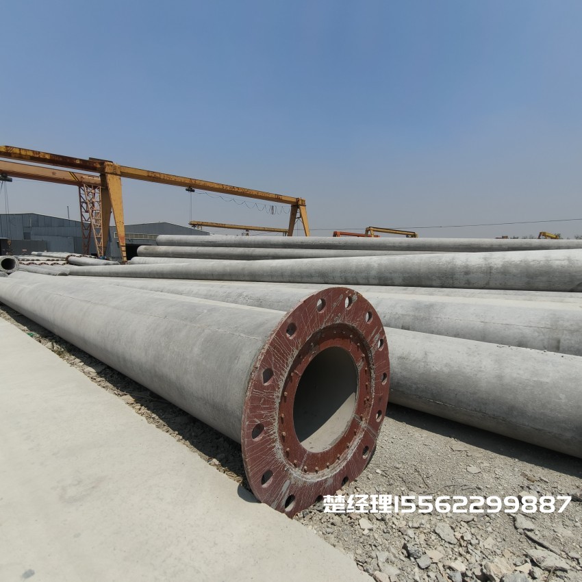 猇亭12米无拉线电杆